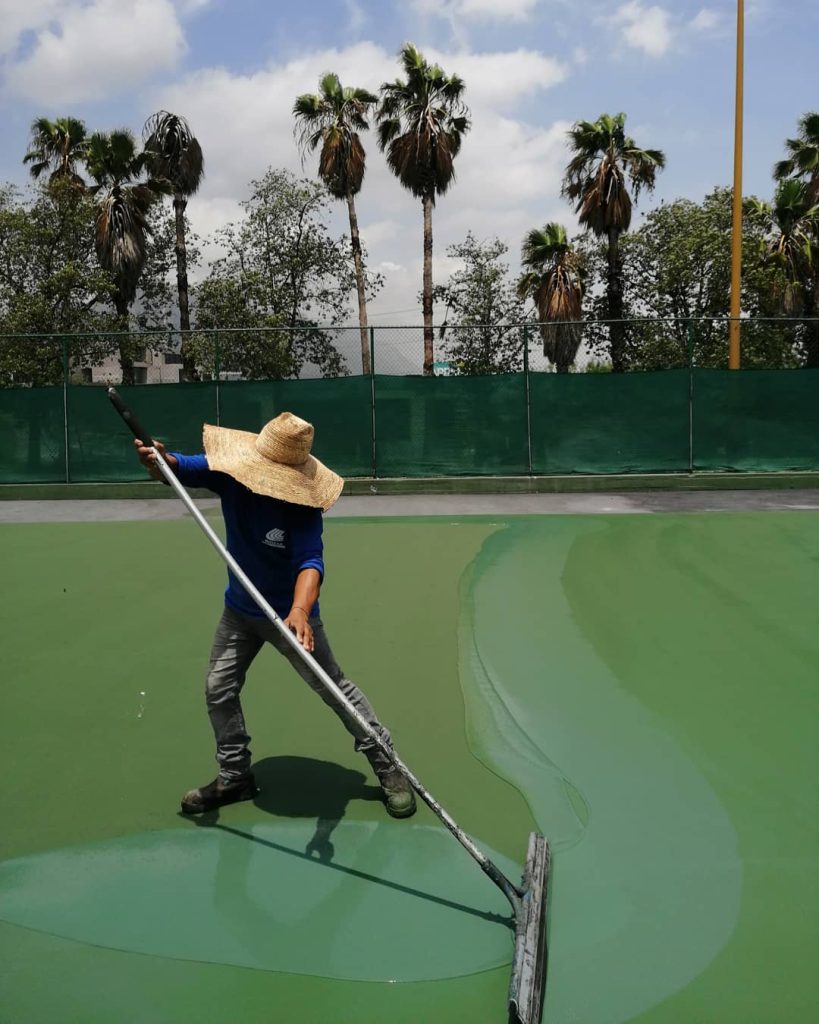 pintura de canchas